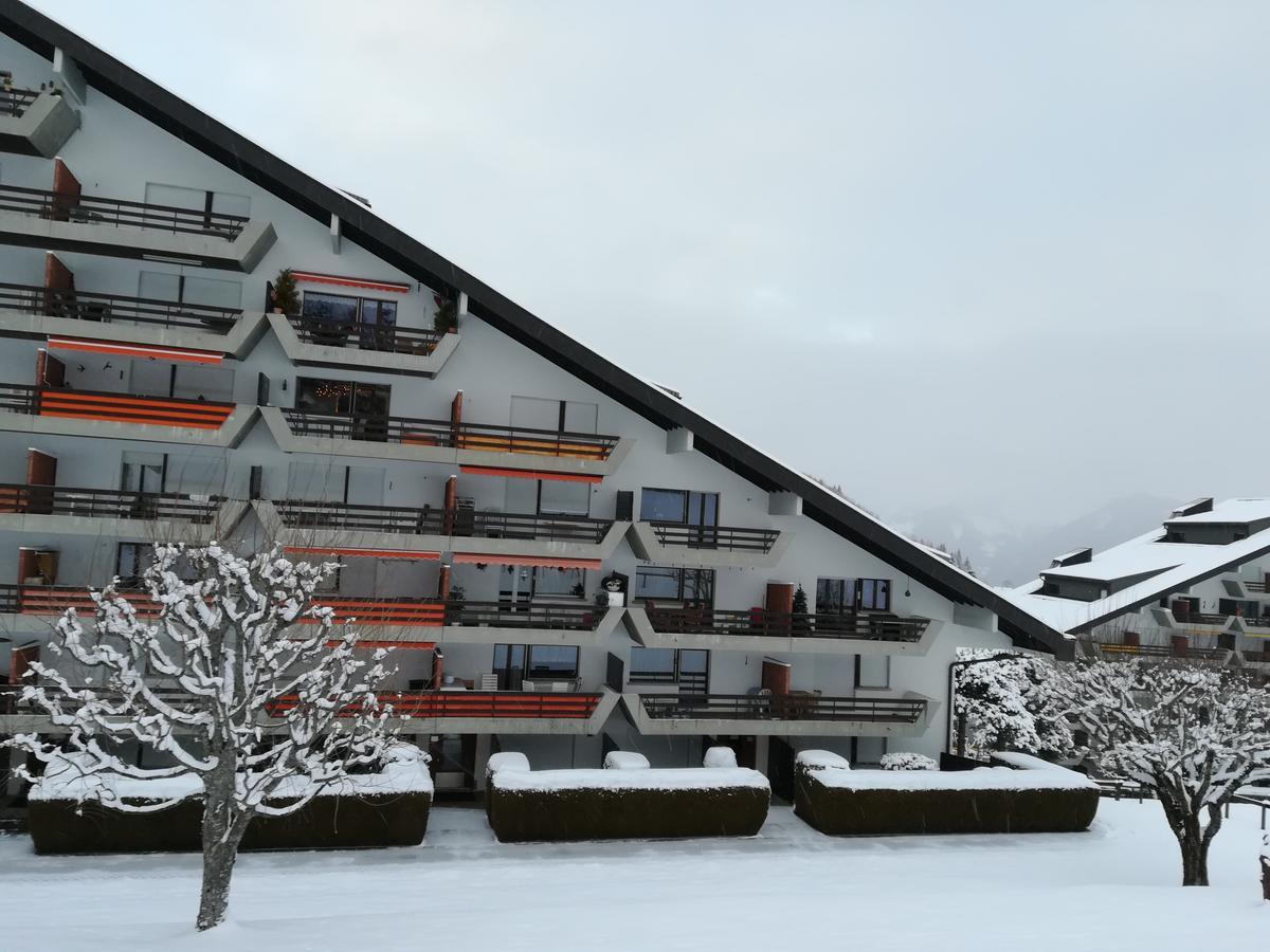 Torgon Romantic Chalet-Style Flat With Mountain View מראה חיצוני תמונה