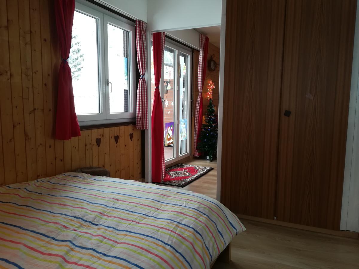 Torgon Romantic Chalet-Style Flat With Mountain View מראה חיצוני תמונה