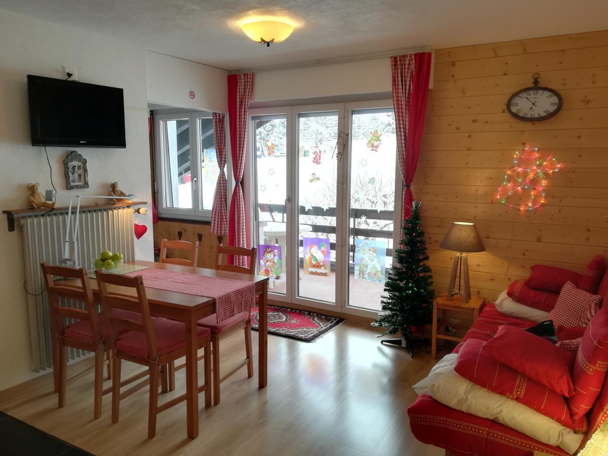 Torgon Romantic Chalet-Style Flat With Mountain View מראה חיצוני תמונה