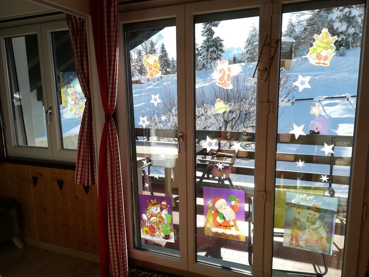 Torgon Romantic Chalet-Style Flat With Mountain View מראה חיצוני תמונה